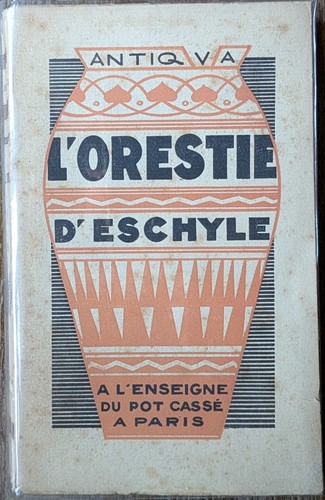 Eschyle orestie trad - ;,
