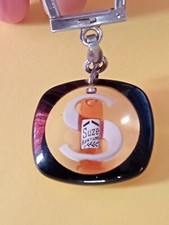 Porte clé bourbon  mobile SUZE   en résine