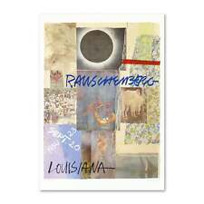 Robert Rauschenberg 1980 Lithographie Affiche Édition Du Musée De Louisiane Art