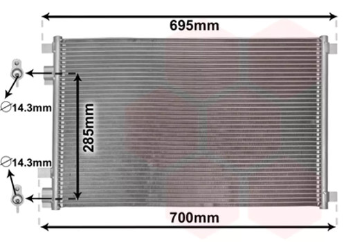 Condenseur climatisation van - condenseur,