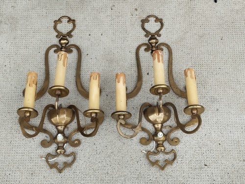 Ancienne paire applique - ancienne, d'applique