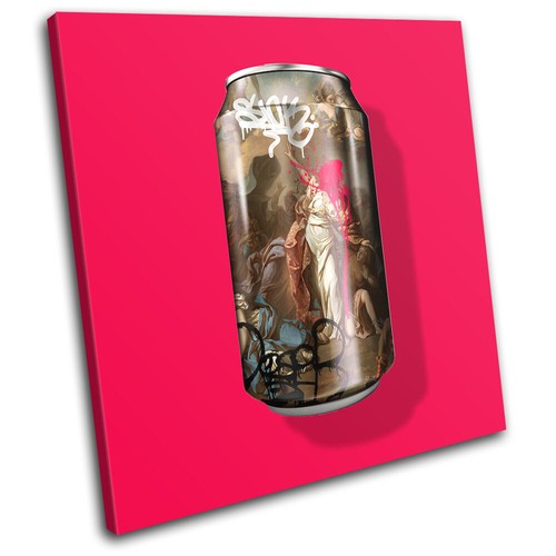 Classical beer can - beer,