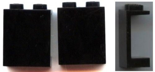 Lego panneaux bas 2 picots - 2,