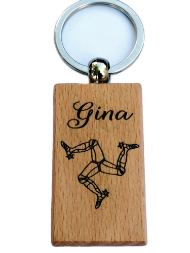Superbe porte clefs - porte, bois