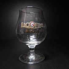 Verre à bière 25 CL LICORNE BLACK vintage art de la table bar bistrot N8403  
