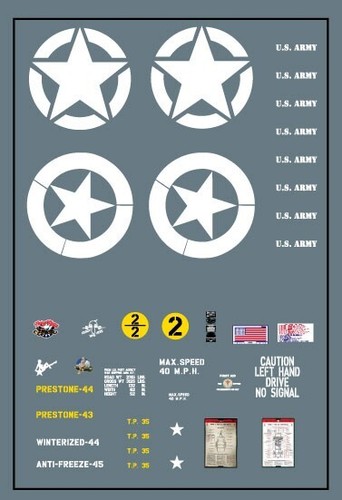 Planche jeep willys ww2 35 - ww2,, 1:35