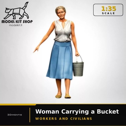 Figurine ww2 femme - figurine,
