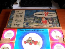 jouet 2 coffrets mechanical engineer philips 1200 et 1201 année 70
