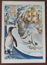 Carte Premier Jour Timbre Île De Crozet Et Kerguelen N° 1704 Oblitéré Paris 1972