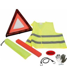 Pour Porsche Cayenne 4.1 S Diesel Sos Urgence Routier Set Triangle + Gilet 'Aut