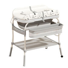 Baignoire / table à langer bébé BW2 Set baignoire 2 en 1 avec matelas à langer