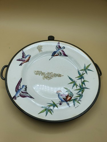 Assiette chauffante étain - étain,