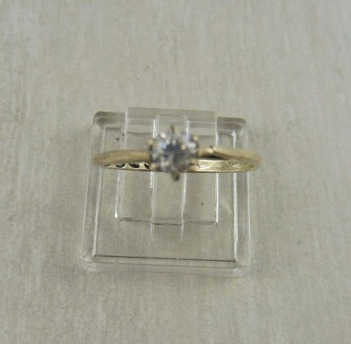 Ancienne bague zircon - ancienne,