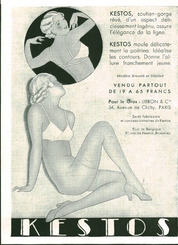 Publicité ancienne kestos - ancienne,