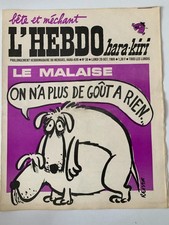 Hara Kiri Hebdo N°38 du
