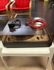 Platine Vinyle Thorens TD 166 MKII marron - Avec Cellule Ortofon OM20 50 Heures