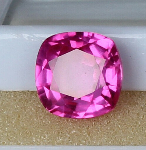 Aaa saphir rose naturel carré - aaa,