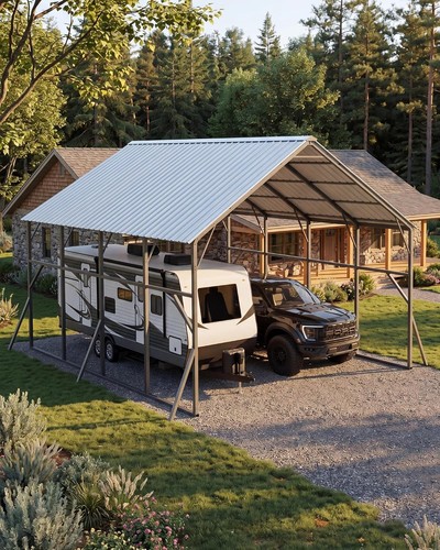 20x20 metal carport - 20x20,