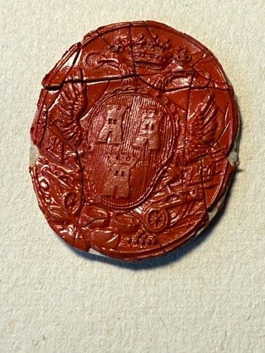 Sceau cachet cire du - cachet, de