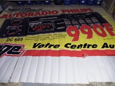 centre auto virage autoradio philips * affiche publicitaire 4*3m
