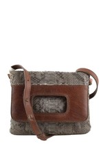 Sac à bandoulière gris