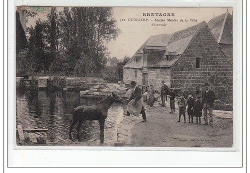 Guingamp ancien moulin - de, la
