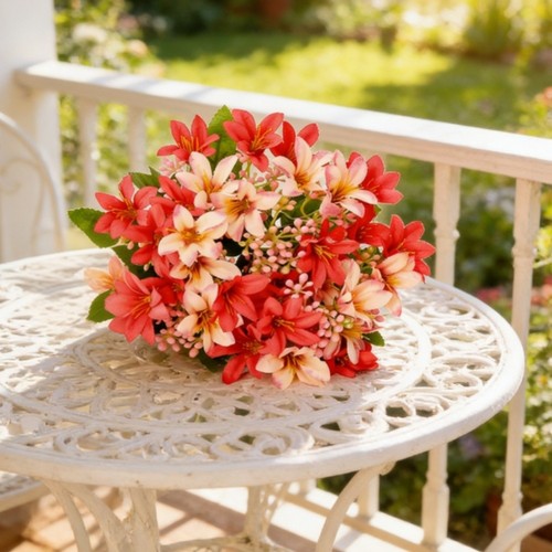 Bouquet lys artificiel en - lys,