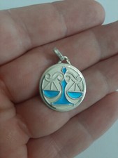 pendentif en argent massif