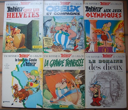 Lot astérix dargaud - 6,