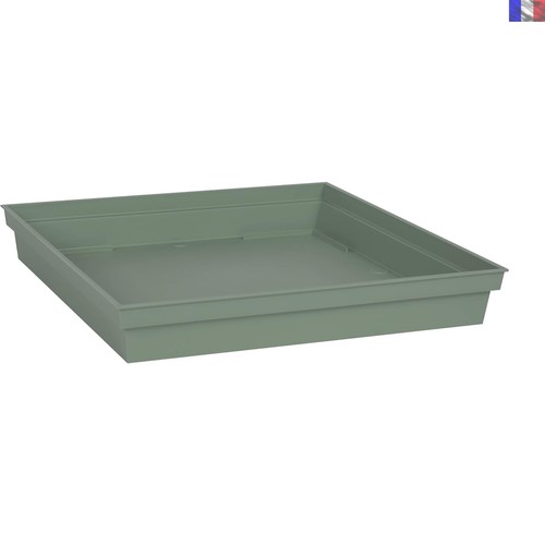 Soucoupe carrée plastique - carrée,