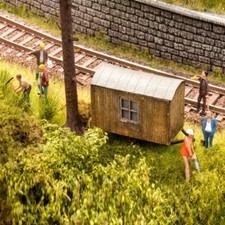 Roulotte de chantier avec 6