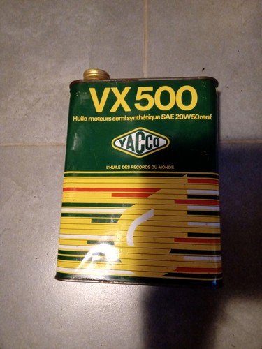 Vieux bidon yacco 500 - vieux,