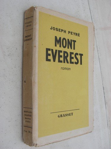 Mont everest joseph peyré - peyré,