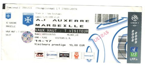 Billet place olympique de - billet,