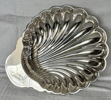 GRANDE COQUILLE PLAT  EN METAL