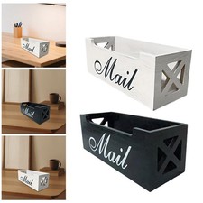 Plateau à courrier en bois