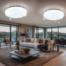 Lampe De Plafond LED Effet