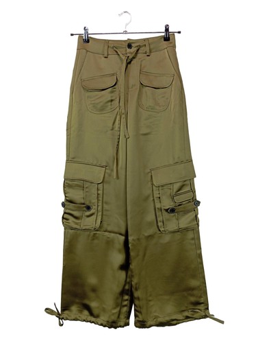 Desigual pantalon kaki - desigual, dames