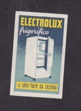  Ancienne étiquette  allumettes Portugal BN48259 Réfrigérateur Electrolux 