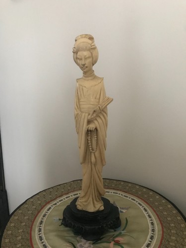 Statuette figurine geisha - statuette,