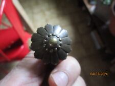 Ancien petit Ornement de Meuble Bureau en Bronze pour Horloge Cadre Tableau