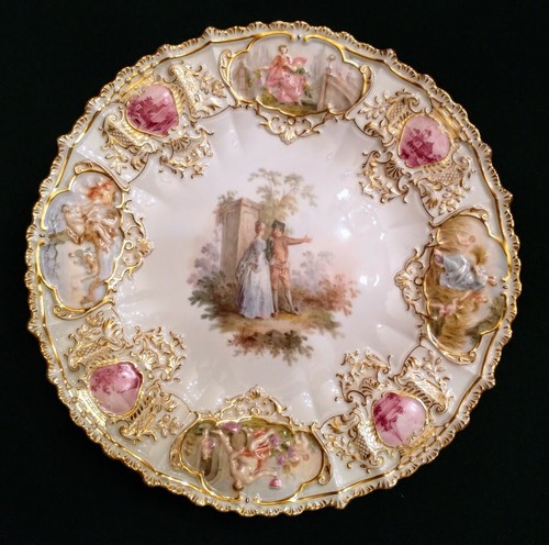 Rare early meissen cabinet - early,