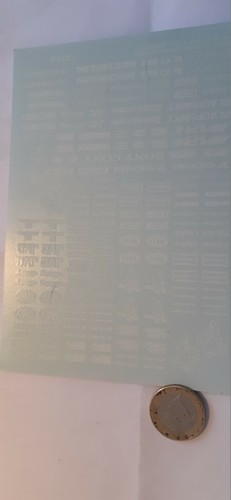 Decalcomanie decals renault - decalcomanie,