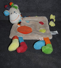 Doudou plat girafe zoé - plat,