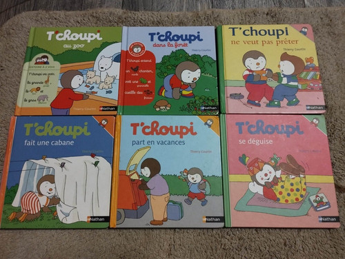 Lot livres tchoupi - livres,