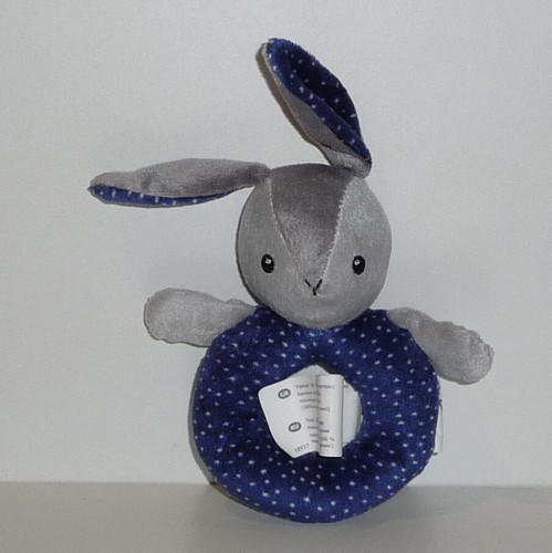 Doudou hochet lapin ikea - lapin,