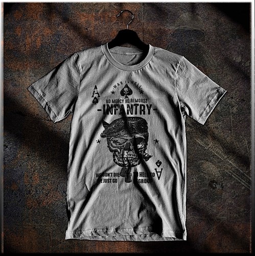 Infantry shirt infantryman - t-shirt,