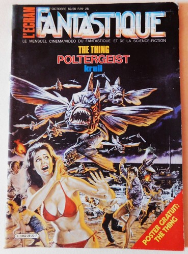 Ecran fantastique magazine - fantastique,