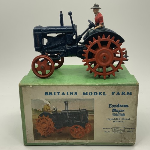 Britains 127f fordson tractor - britains,