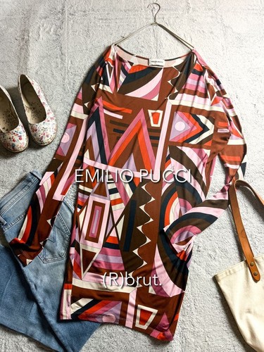 Robe asymétrique emilio - emilio, pucci